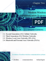 Chapter Two: Modern Wireless Communication Systems