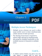 Multiple Access Techniques and Wireless Lans