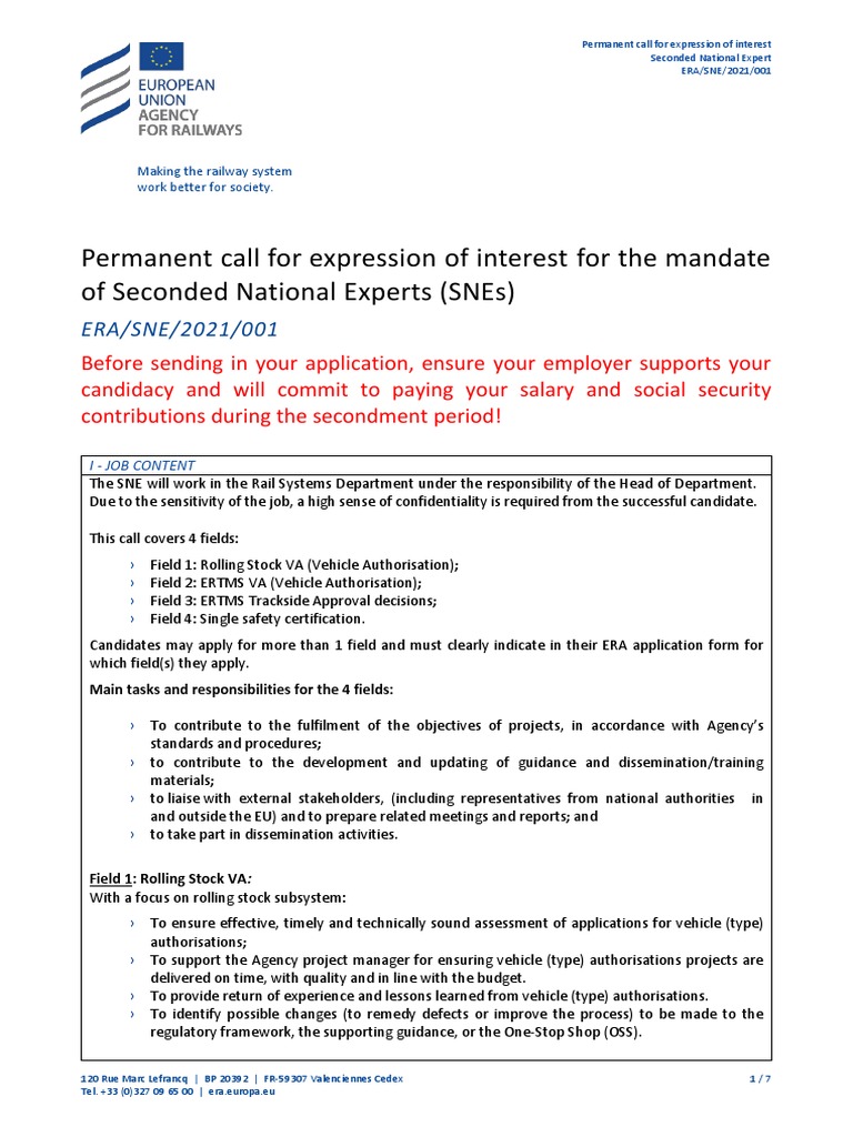 Call For Expression of Interest | PDF | European Union | Interoperability