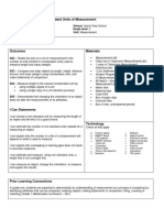 Lesson Plan - Nonstandard Units of Measurement: Directions