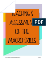 Teaching & Assessment of The Macro Skills