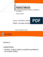 ,,,,,3 SEMANA Clasificacion de Residuos Residuos Unfv