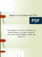 Martes 01 de febrero de 2022