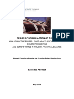 Design of Seismic Action of The Ec8