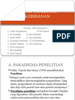 KONSEP PENELITIAN KEBIDANAN(kel 1)