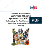 8 - Dec 13-20 - GM - Q2 - WEEK5 - Calculating The Fair Market Value of Cash Flow Stream That Includes Annuity