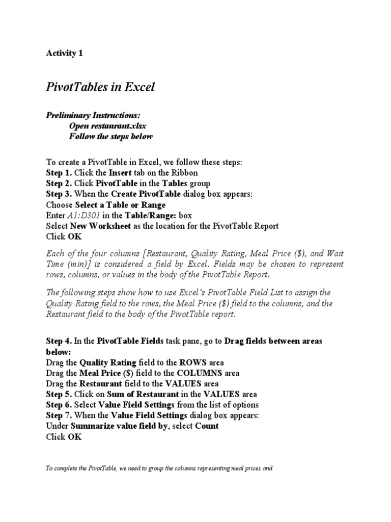 Finals Lab Activity 1 &amp; 2 - Restaurant | PDF | Information Retrieval ...