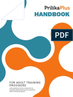 Adult Training Handbook