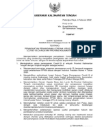 SE Gubernur Kalteng Nomor 443.1-07-Satgas Covid-19 Ttg Peningkatan Penanganan Covid-19 Di Kalteng