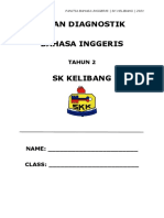 Ujian Diagnostik Bahasa Inggeris: Tahun 2