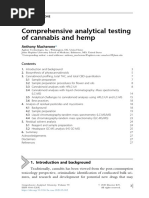 Comprehensive Analytical Testing of Cannabis and Hemp: Anthony Macherone