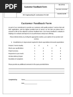 Customer Feedback Form-1