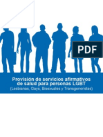 Servicios Afirmativos de Salud para Personas LGBT