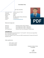 Curriculum Vitae Yesa