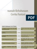 Kaidah Kebahsaan Cerita Fantasi