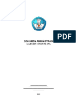 4.5.1. Dok Format - Blangko Administrasi Laboratorium