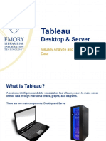 Tableau Overview Presentation