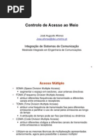 04 - Controlo de Acesso Ao Meio