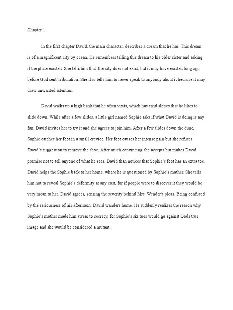 Chrysalids change essay 04 image