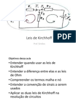 Leis de Kirchhoff - Slides Da Aula