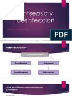 Antisepsia y Desinfeccion