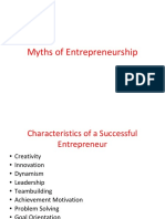 Myths of Entrepreneurship: Born vs Made, Money vs Skills