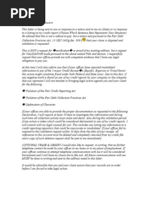 LONG Validation Letter