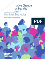 Learning From Feminist Strategies: Transformative Change For Gender Equality