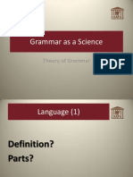 Theoretical Grammar 1