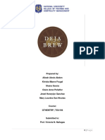 Deja Brew Final Business Plan