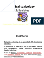 Clinical Toxicology: Salicylates