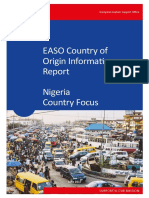 EASO Country of Origin Information Nigeria Country Focus: European Asylum Support Office