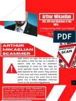 Arthur Mikaelian Scammer - Trap Honest Individuals