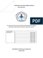 Survey Pemetaan Pemasaran Usaha Mikro Pada Bontang Kuala Kota Bontang