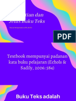 Pengertian Dan Jenis Buku Teks