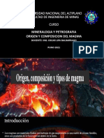 Origen y Compisicion Del Magma 111