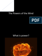 The Powers of The Mind