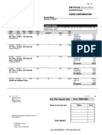 Trade Confirmation: Investment Account