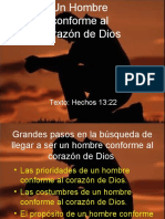 Un Hombre Conforme Al Corazón de Dios