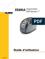Zebra ZXP Series 1 Guide Utilisation
