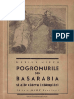 Mircu Marius. Pogromurile Din Basarabia Și Alte Câteva Întâmplări. Contribuția La Istoria Încercării de Exterminare A Evreilor. 1947