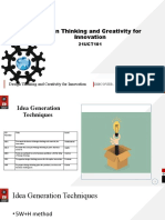 Design Thinking and Creativity For Innovation: Discover - . Empower