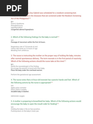 MCN - FINAL EXAM