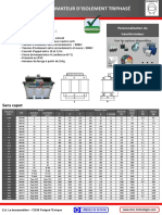 Transfo Isolement Tri 400 230