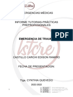 Emergencias médicas: Traumatismo craneoencefálico leve