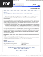 Download PsyArt  An Online Journal for the Psychological Study of the     by Schecky SN5576291 doc pdf