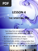 Understanding the Spiritual Self | PDF | Spirituality | Cultural ...