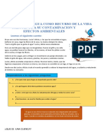 Cuencasde Agua Como Recurso de La Vida Frecuente A Su Contaminacion y Efectos Ambientales