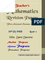 10th (E) Revision Paper