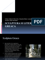 Sculptura Si Literatura Greaca